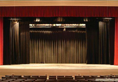 stage curtain track